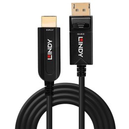 Lindy 38494 adapter kablowy 50 m DisplayPort HDMI Typu A (Standard) Czarny