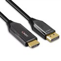 Lindy 40932 adapter kablowy 3 m DisplayPort HDMI Czarny