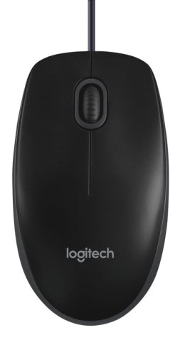 Logitech B100 myszka Biuro Oburęczny USB Typu-A Optyczny 800 DPI