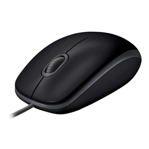 Logitech B110 Silent myszka Biuro Oburęczny USB Typu-A Optyczny 1000 DPI