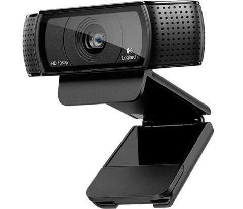 Logitech HD Pro Webcam C920 kamera internetowa 1920 x 1080 px USB 2.0 Czarny