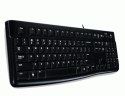 Logitech K120 Corded Keyboard klawiatura USB QWERTY Skandynawia Czarny