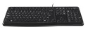 Logitech Keyboard K120 for Business klawiatura Biuro USB QWERTY Amerykański międzynarodowy Czarny