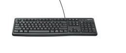 Logitech Keyboard K120 for Business klawiatura Biuro USB QWERTY Amerykański międzynarodowy Czarny