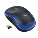 Logitech M185 myszka Biuro Oburęczny RF Wireless Optyczny 1000 DPI