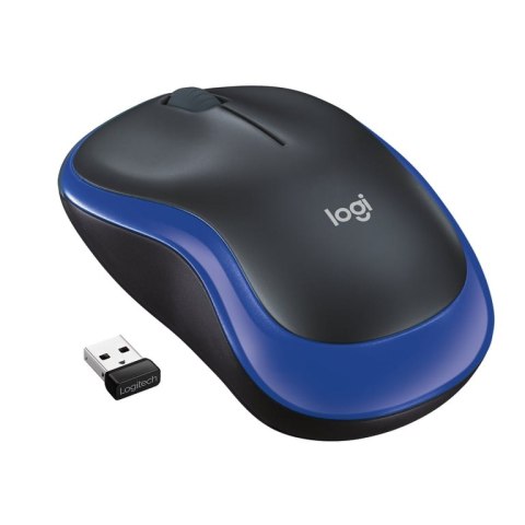 Logitech M185 myszka Oburęczny RF Wireless Optyczny 1000 DPI