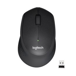 Logitech M330 Silent Plus myszka Biuro Po prawej stronie RF Wireless Mechaniczny 1000 DPI