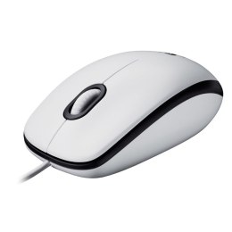 Logitech Mouse M100 myszka Oburęczny USB Typu-A Optyczny 1000 DPI