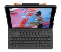 Logitech Slim Folio Grafitowy Bluetooth QWERTY Duński, Fiński, Norweski, Szwecki