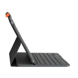 Logitech Slim Folio for iPad (7th, 8th, & 9th generation) Grafitowy Bluetooth AZERTY Francuski