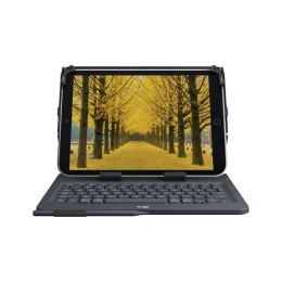 Logitech Universal Folio with integrated keyboard for 9-10 inch tablets Czarny Bluetooth QWERTY British English