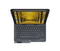 Logitech Universal Folio with integrated keyboard for 9-10 inch tablets Czarny Bluetooth QWERTZ Niemiecki