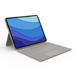 Logitech Combo Touch for iPad Pro 12.9-inch (5th generation) Piaskowy Smart Connector Hiszpański