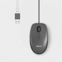 Logitech M100 myszka Oburęczny USB Typu-A Optyczny 1000 DPI