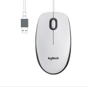 Logitech M100 myszka Oburęczny USB Typu-A Optyczny 1000 DPI