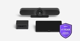 Logitech One year extended warranty for small room solution with Tap and MeetUp