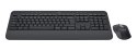 Logitech Signature MK650 Combo For Business klawiatura Dołączona myszka Bluetooth QWERTY Amerykański międzynarodowy Grafitowy