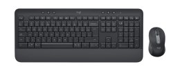 Logitech Signature MK650 Combo For Business klawiatura Dołączona myszka Bluetooth QWERTY Duński, Fiński, Norweski, Szwecki Grafi