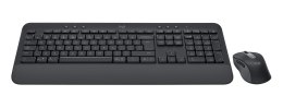 Logitech Signature MK650 Combo For Business klawiatura Dołączona myszka Bluetooth QWERTY Duński, Fiński, Norweski, Szwecki Grafi