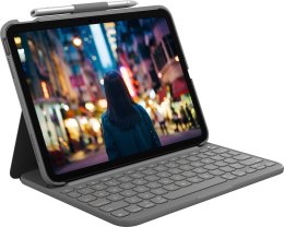 Logitech Slim Folio Szary Bluetooth QWERTY British English