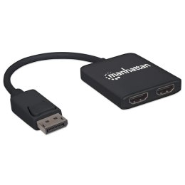 Manhattan 152716 rozgałęziacz telewizyjny DisplayPort 2x HDMI