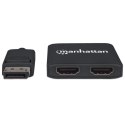 Manhattan 152716 rozgałęziacz telewizyjny DisplayPort 2x HDMI