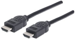 Manhattan 306119 kabel HDMI 1,8 m HDMI Typu A (Standard) Czarny