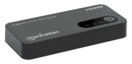 Manhattan 207614 rozgałęziacz telewizyjny HDMI 2x HDMI