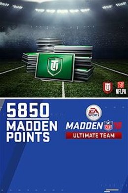 Microsoft Madden NFL 18 Ultimate Team 5850 points