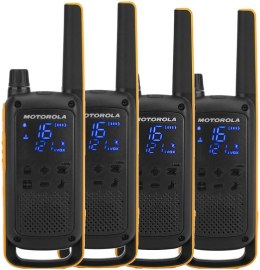 Motorola Talkabout T82 Extreme Quad Pack krótkofalówka 16 kan. Czarny, Pomarańczowy