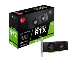 MSI GEFORCE RTX 3050 LP 6G OC karta graficzna NVIDIA 6 GB GDDR6