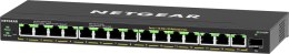 NETGEAR 16-Port High-Power PoE+ Gigabit Ethernet Plus Switch (231W) with 1 SFP port (GS316EPP) Zarządzany Gigabit Ethernet (10/1