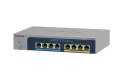 NETGEAR 8-port Ultra60 PoE++ Multi-Gigabit (2.5G) Ethernet Plus Switch Zarządzany L2/L3 2.5G Ethernet (100/1000/2500) Obsługa Po