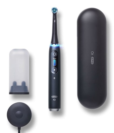 Oral-B iO 303015 szczoteczka elektryczna Dorosły Obrotowo-pulsacyjna szczoteczka do zębów Czarny