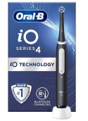 Oral-B iO 4 Dorosły Obrotowa szczoteczka do zębów Czarny