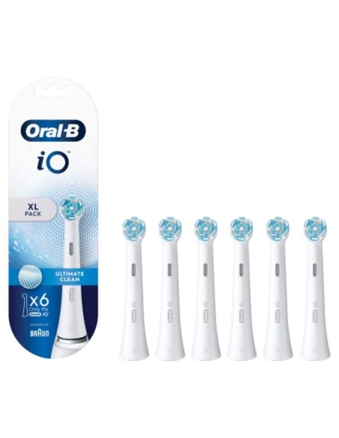 Oral-B iO Ultimate Clean CW-6 Dorosły Obrotowa szczoteczka do zębów Biały