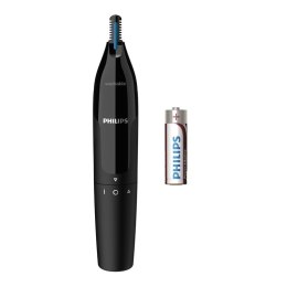 Philips Norelco NOSETRIMMER Series 1000 Trymer do nosa i uszu - pełny komfort bez wyrywania