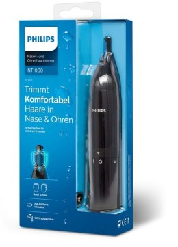 Philips Norelco NOSETRIMMER Series 1000 Trymer do nosa i uszu - pełny komfort bez wyrywania