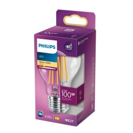 Philips Żarówka żarnikowa przezroczysta 100 W A60 E27