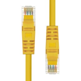 ProXtend V-5UTP-002Y kabel sieciowy Żółty 0,2 m Cat5e U/UTP (UTP)