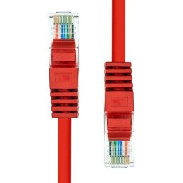 ProXtend 5UTP-003R kabel sieciowy Czerwony 0,3 m Cat5e U/UTP (UTP)