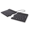 R-Go Tools ErgonomicznaR-Go Split Break klawiatura, z oprogramowaniem do robienia przerw, QWERTY (PT), Bluetooth, czarna