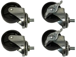 Sandberg Wheels for Alu Slatwall 4-pack