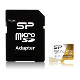 Silicon Power SP512GBSTXDU3V20AB pamięć flash 512 GB MicroSDXC UHS-I Klasa 10