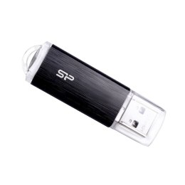 Silicon Power Ultima U02 pamięć USB 8 GB USB Typu-A 2.0 Czarny, Przezroczysty