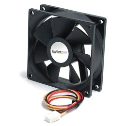 StarTech FAN9X25TX3L system chłodzenia komputerów Obudowa komputera Wentylator 9,2 cm Czarny