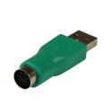 StarTech GC46MF zmieniacz płci / kabli PS/2 USB Zielony