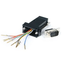 StarTech GC98MF zmieniacz płci / kabli DB-9 RJ-45 Czarny