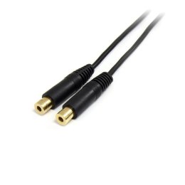 StarTech MUY1MFF kabel audio 0,15 m 3.5mm 2 x 3.5mm Czarny