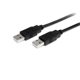 StarTech 1.0m USB 2.0 A-A kabel USB 2 m USB A Czarny